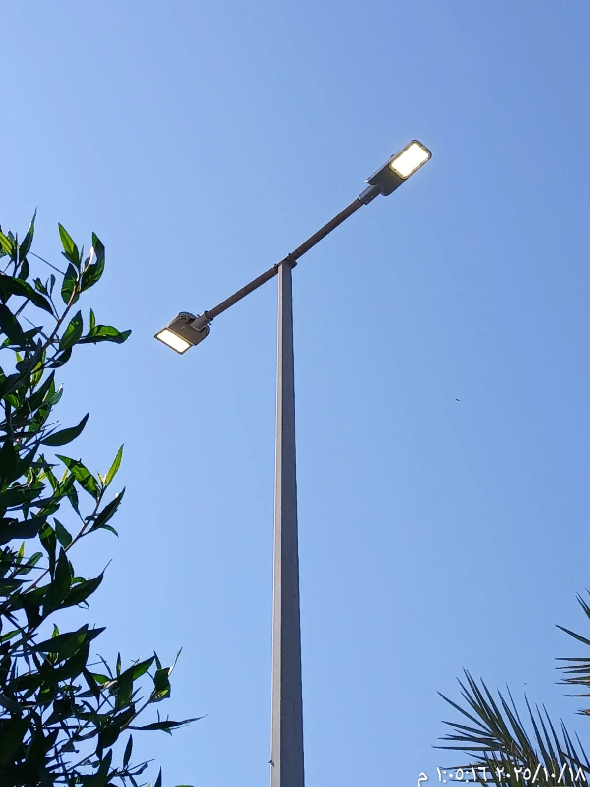 اعمال توريد وتركيب اعمدة الانارة لشركة السحابة للمقاولات — 11