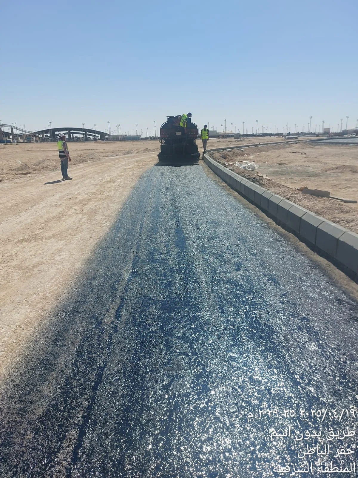 اعمال توريد وتنفيذ الاسفلت لشركة التاج للتجارة والصناعة المحدودة — 6