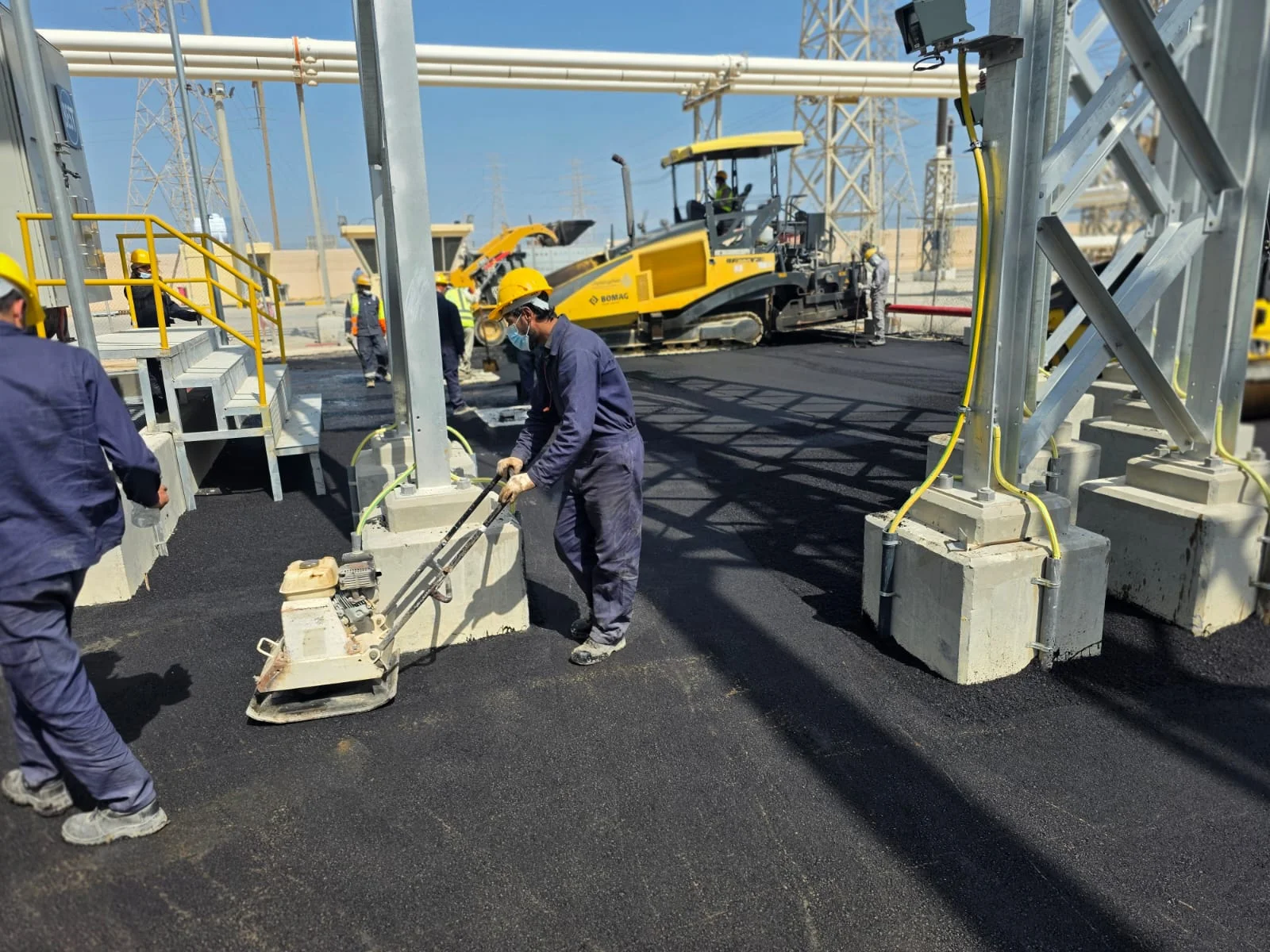 من اعمالنا لاسفلت تابع شركة لينكسون — 4